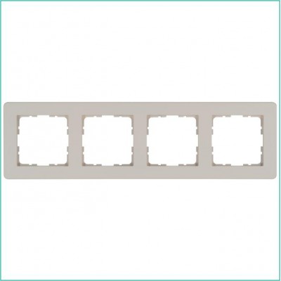 Рамка 4-м G-Flex тауп Jasmart G1104T