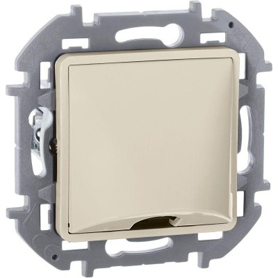 Вывод кабеля Inspiria с зажимом для крепления сл. кость IEK 673891 Вывод кабеля Inspiria с зажимом для крепления сл. кость IEK 673891