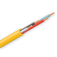 Кабель КПСнг(А)-FRHF 2х2х0.75 для ОПС и СОУЭ оболочка не содержит галогенов огнестойкий 2 пары 0.75мм.кв.