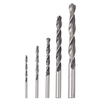 Набор сверл по металлу (HSS) диаметр 4.0-10.0мм (5шт) Kranz KR-91-0632