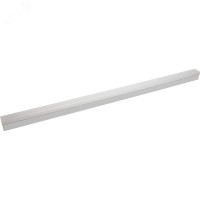 Светильник светодиодный ДПО-36вт 4000К 3600Лм линейный рассеиватель матовый в алюминиевом корпусе белый