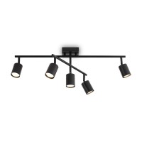 Светильник Animo 35Вт GU10х5 IP20 потолочн. Freya FR5507CL-05B