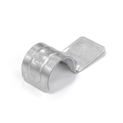 Скоба крепежная однолапковая СМО d16-17мм для монтажн. пистолета без отверст. метал. (уп.100шт) Промрукав PR08.2753