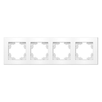 Рамка 4-м Афина универс. бел. Universal A0046
