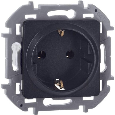 Розетка 1-м СП Inspiria 16А IP20 250В 2P+E немецк. стандарт механизм антрацит IEK 673723 Розетка 1-м СП Inspiria 16А IP20 250В 2P+E немецк. стандарт механизм антрацит IEK 673723