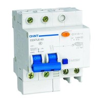Выключатель автоматический дифференциального тока 2п C 40А 30мА тип AC 6кА DZ47LE-63 CHINT 199657 Выключатель автоматический дифференциального тока 2п C 40А 30мА тип AC 6кА DZ47LE-63 CHINT 199657