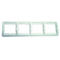 Рамка 4-м Mimoza горизонт. бел. Makel 22039 Рамка 4-м Mimoza горизонт. бел. Makel 22039