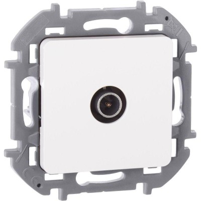 Розетка телевизионная TV Inspiria 2дБ 0-2400мГц с топологией "звезда" механизм бел. IEK 673850 Розетка телевизионная TV Inspiria 2дБ 0-2400мГц с топологией "звезда" механизм бел. IEK 673850