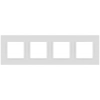 Рамка 4-м Elegance 14-5014-01М Classic для розеток и выключателей матов. бел. Эра Б0065828