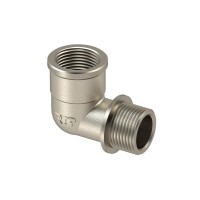 Угольник латунь внутр./наружн. резьба 1дюймх90град. никель (инд. упак.) RTP 34925 Угольник латунь внутр./наружн. резьба 1дюймх90град. никель (инд. упак.) RTP 34925