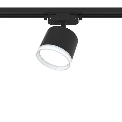 Светильник трековый ARTLINE поворотный 85х85х70мм GX53 230В алюм./пластик. 4кв.м черн. Ritter 59862 0
