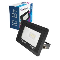 Прожектор светодиодный 10Вт 6500К IP65 800лм КОСМОС K_PR5_LED_10 Прожектор светодиодный 10Вт 6500К IP65 800лм КОСМОС K_PR5_LED_10