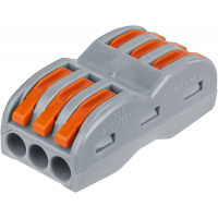 Клемма монтажная 14 220 NTC-R-3х3-6-50 (уп.50шт) NAVIGATOR 14220 Клемма монтажная 14 220 NTC-R-3х3-6-50 (уп.50шт) NAVIGATOR 14220