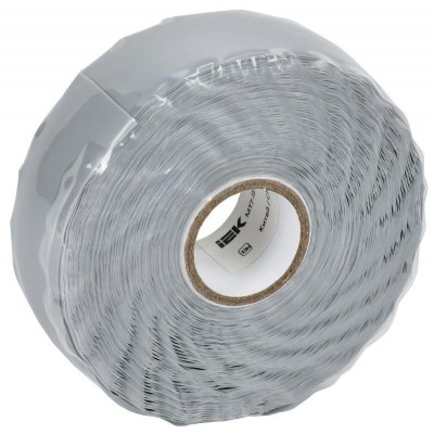 Изолента самослипающаяся 0.5х25мм 70 MIXTAPE 7 силиконовая резиновая (рул.9.1м) IEK MT7-IZ32-D05-25-D91