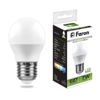 Лампа светодиодная LED 7вт Е27 белый шар Лампа светодиодная LED 7вт Е27 белый шар