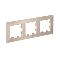 Рамка 3-м AtlasDesign Air песочн./дым. бел. SE ATN221203 Рамка 3-м AtlasDesign Air песочн./дым. бел. SE ATN221203