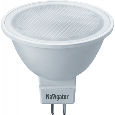 Лампа светодиодная 94 129 NLL-MR16-5-230-4K-GU5.3 5Вт 4000К нейтр. бел. GU5.3 380лм 220-240В Navigator 94129