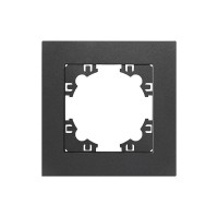 Рамка 1-м Афина графит Universal A0053-Gr Рамка 1-м Афина графит Universal A0053-Gr