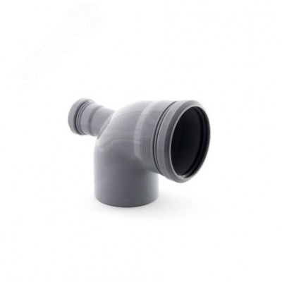 Отвод 110 87 град, с выходом 50 фронтальный