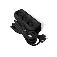 Удлинитель 3х3м без заземл. 6А IP20 У6-639М ПВС 2х0.75 черн. UNIVersal 2005 Удлинитель 3х3м без заземл. 6А IP20 У6-639М ПВС 2х0.75 черн. UNIVersal 2005