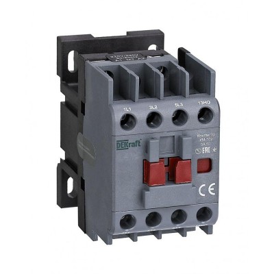 Контактор КМ-102 9А кат. 24В AC 1НО AC-3 AC-4 DEKraft 22065DEK Контактор КМ-102 9А кат. 24В AC 1НО AC-3 AC-4 DEKraft 22065DEK