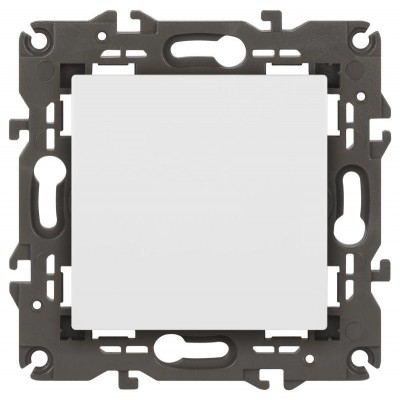 Переключатель Elegance 14-1103-01М 250В 10АХ матов. бел. Эра Б0065788