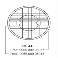 Аксессуар MVF403 FRONT REFLECTOR ASSY CAT A4 PHILIPS 996500005037