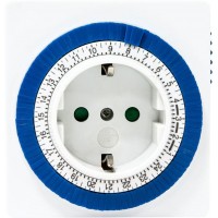 Розетка с таймером (суточная) механическая IP20 16А 3500W