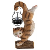 Светильник садовый ERASF22-01 "Кот Акробат" 37см уличный на солнечн. батареях Эра Б0053352