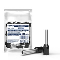 Наконечник штыревой втулочный изолированный НШВИ 1.5-8 TOKOV ELECTRIC TKE-NSVI-1.5-8-C05/100 Наконечник штыревой втулочный изолированный НШВИ 1.5-8 TOKOV ELECTRIC TKE-NSVI-1.5-8-C05/100
