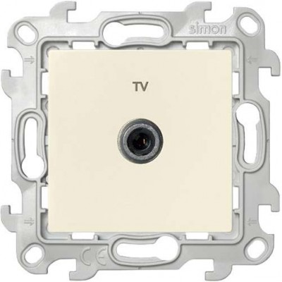 Розетка телевизионная одиночная TV СП Simon 24 IP20 механизм сл. кость Simon 2450477-031 Розетка телевизионная одиночная TV СП Simon 24 IP20 механизм сл. кость Simon 2450477-031