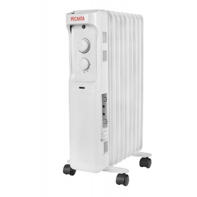 Радиатор масляный 2000Вт ОМ-9А Ресанта 67/3/16 Радиатор масляный 2000Вт ОМ-9А Ресанта 67/3/16