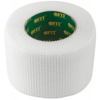 Лента стеклотканевая клейкая 100ммх45м FIT 11447 Лента стеклотканевая клейкая 100ммх45м FIT 11447