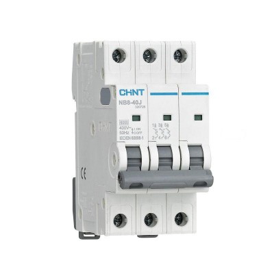 Выключатель автоматический 3п 20А 6кА NB8-40J х-ка C (R) CHINT 320723