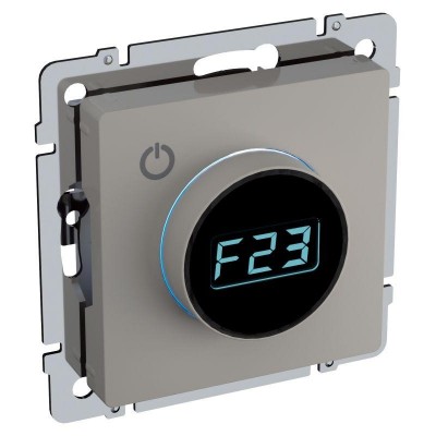 Термостат электронный с индик. BRITE СП IP20 ТС10-1-БрКр механизм беж. IEK BR-RT11-K10