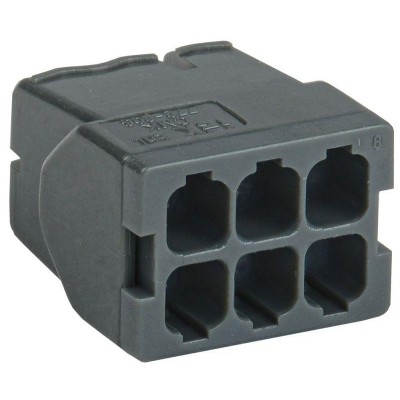 Клемма строительно-монтажная СМК 772-246 с пастой IEK UKZ31-246-001 Клемма строительно-монтажная СМК 772-246 с пастой IEK UKZ31-246-001