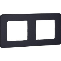 Рамка 2-м Inspiria антрацит IEK 673943