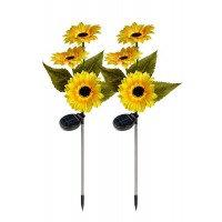 Светильник светодиодный садовый SLR-S13-S2 "Подсолнухи" на солнечн. батарее (уп.2шт) ФАZА 5053915