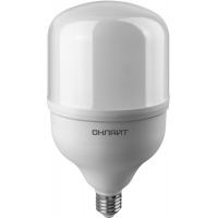 Лампа светодиодная высокомощная 82 907 OLL-T140-70-230-865-E27E40 70Вт 6500К холод. бел. E27/E40 5300лм 176-264В ОНЛАЙТ 82907