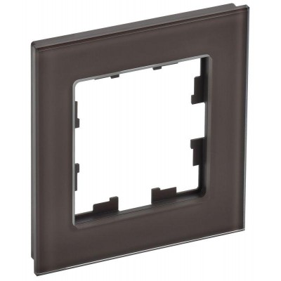 Рамка 1-м BRITE РУ-1-2-БрТБ стекло темн. бронза IEK BR-M12-G-K45 Рамка 1-м BRITE РУ-1-2-БрТБ стекло темн. бронза IEK BR-M12-G-K45