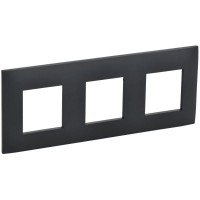 Рамка 3-м SKANDY SK-F03G графит IEK SK-M32-K53