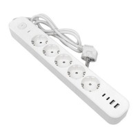 Удлинитель 5х1.5м IP20 2USB 2.4А+2type-C LUX 1.5кв.мм EKF UBA-LUX-515-TC Удлинитель 5х1.5м IP20 2USB 2.4А+2type-C LUX 1.5кв.мм EKF UBA-LUX-515-TC