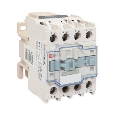 Контактор КМЭ 25А кат. 380В AC 1НЗ EKF ctr-s-25-380-nc Контактор КМЭ 25А кат. 380В AC 1НЗ EKF ctr-s-25-380-nc