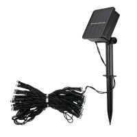 Светильник светодиодный садовый SLR-G01- 50Y гирлянда 50 желт. LED на солнечн. батарее ФАZА 5027299