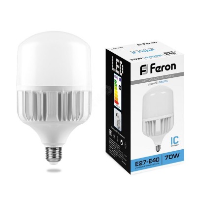 Лампа светодиодная LED 70вт Е27/Е40 дневной