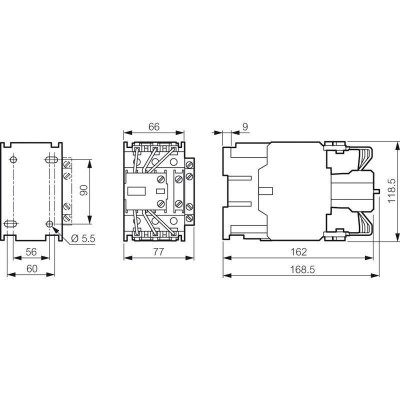 Контактор CTX-C для конд. Н.О.+Н.З 110А 230В Leg 029654 Контактор CTX-C для конд. Н.О.+Н.З 110А 230В Leg 029654