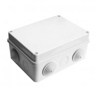 Коробка распределительная ОП 150х110х70мм IP54 10 выходов 6 гермовводов крышка на винтах бел. Epplast 210301 Коробка распределительная ОП 150х110х70мм IP54 10 выходов 6 гермовводов крышка на винтах бел. Epplast 210301