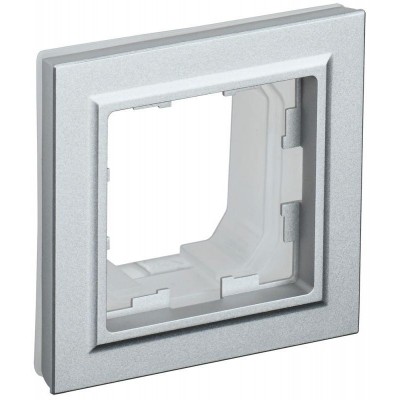 Рамка 1-м IP44 BRITE РУ-1-БрА-44 алюм. IEK BR-M12-44-K47 Рамка 1-м IP44 BRITE РУ-1-БрА-44 алюм. IEK BR-M12-44-K47