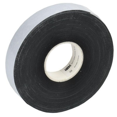 Изолента самослипающаяся 0.76х19мм 23 MIXTAPE 7 резиновая с подложкой (рул.9м) IEK MT7-IZ32-C076-19-09