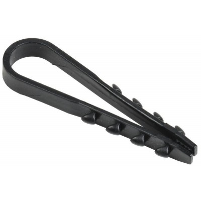 Дюбель-хомут 5-10мм для круглого кабеля нейлон черн. (уп.100шт) IEK UHH36-5-10-100